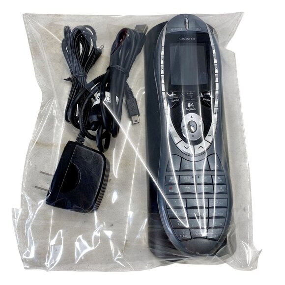 Logitech Harmony 880 Universal Remote W/ Charging Dock & Power Adapter - Picture 3 of 5